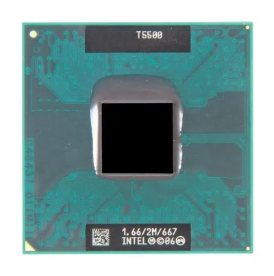 446808-001 - HP 1.66GHz 667MHz FSB 2MB L2 Cache Socket PGA478 Intel Core 2 Duo T5500 2-Core Processor