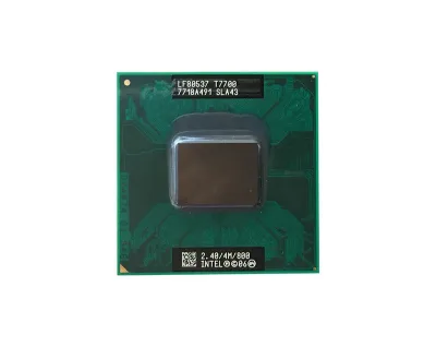 446894-001 - HP 2.40GHz 800MHz FSB 4MB L2 Cache Socket PGA478 Intel Mobile Core 2 Duo T7700 Processor Upgrade
