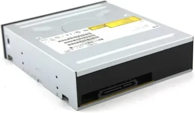447310-001-07 - HP Optical Drive DVD Multiburner with Light Scribe 5.25" SATA-150 Black Internal with attached Bezel