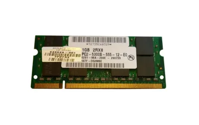 449929-001 - HP 1GB DDR2-667MHz PC2-5300 non-ECC Unbuffered CL5 200-Pin SoDimm 1.8V Memory Module