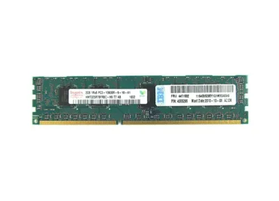44T1582 - IBM 2GB DDR3-1333MHz PC3-10600 ECC Registered CL9 240-Pin DIMM Single Rank Memory Module