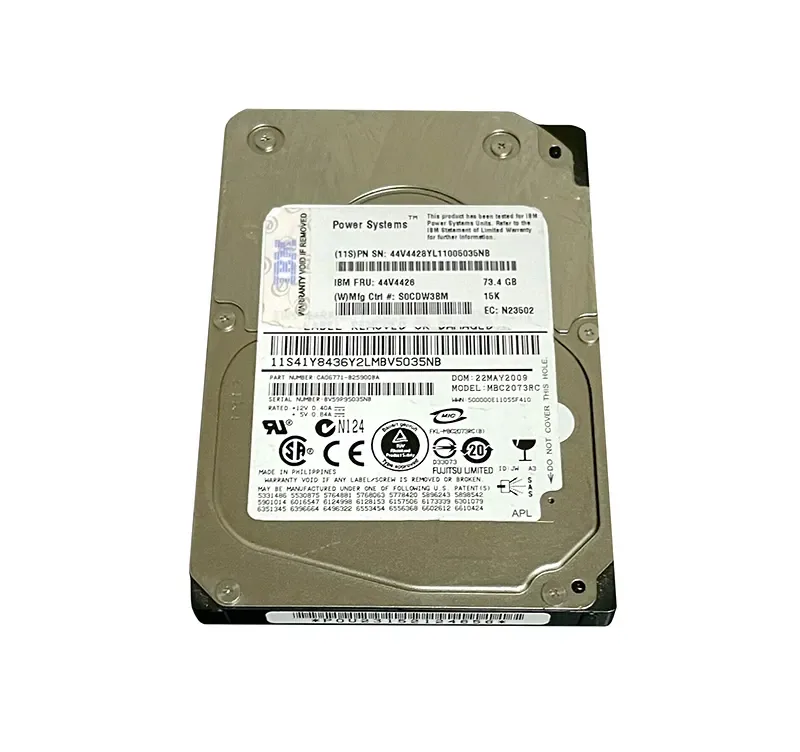 44V4428 - IBM 73GB 15000RPM SAS 3Gb/s 2.5-inch Hard Drive