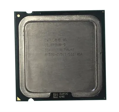 4506280R - Gateway 3.33GHz 533MHz FSB 512KB L2 Cache Socket PLGA775 Intel Celeron D 356 1-Core Processor