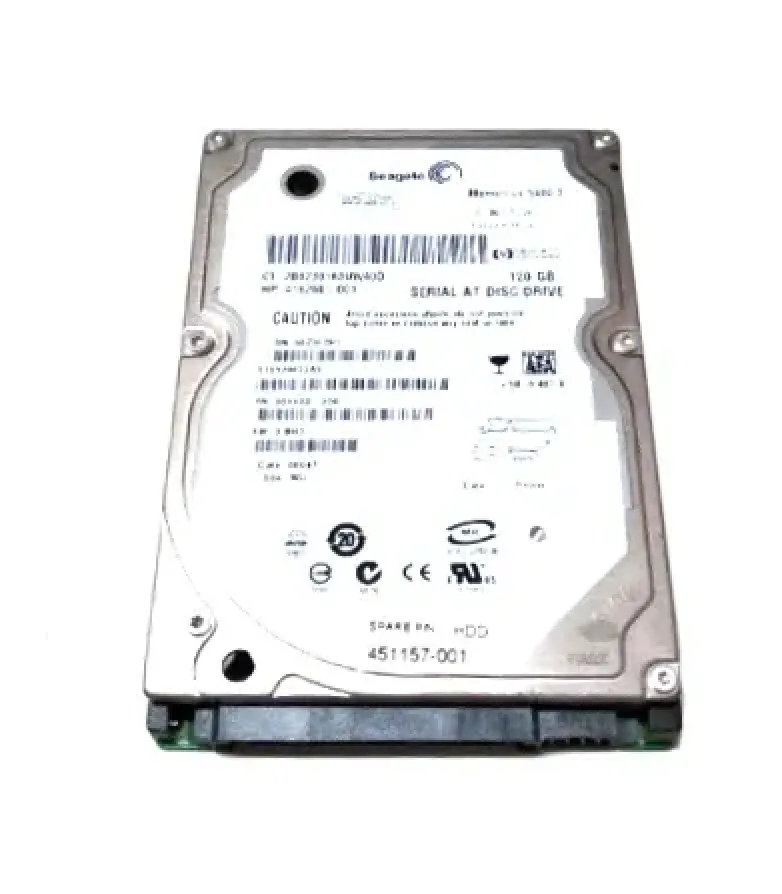 451157-001 - HP 120GB 5400RPM SATA 3GB/s 2.5-inch Hard Drive