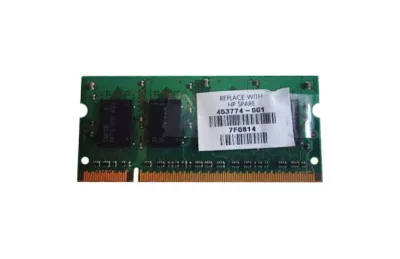 453774-001 - HP 2GB DDR2-667MHz PC2-5300 non-ECC Unbuffered CL5 200-Pin SoDimm 1.8V Memory Module