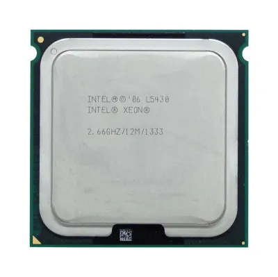 455292-002 - HP 2.66GHz 1333MHz FSB 12MB L2 Cache Socket LGA771 Intel Xeon L5430 Quad-Core Processor