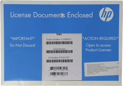 455342-B21 - HP ProLiant Essentials Integrated Lights-Out Advanced Pack License Standard 1 Server PC