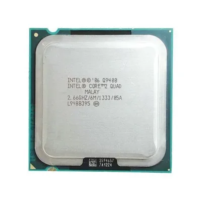 455679-313 - HP 2.66GHz 1333MHz FSB 6MB L2 Cache Socket LGA775 Intel Core 2 Quad Q9400 4-Core Processor