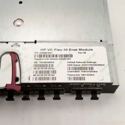 455880-B21 - HP Virtual Connect Flex-10 Expansion Module