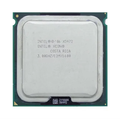 457880-001 - HP 3GHz 1600MHz FSB 12MB L2 Cache Socket LGA771 Intel Xeon X5472 Quad-Core Processor for ProLiant DL160 G5 Server
