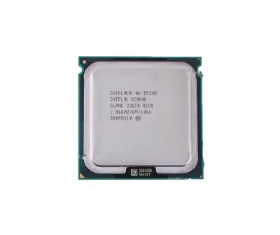 458725-B21 - HP 1.86GHz 1066MHz FSB 6MB L2 Cache Socket LGA771 Intel Xeon E5205 Dual-Core Processor for ProLiant ML350 G5 Server