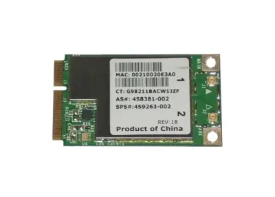 459263-002 - HP Broadcom 4312MCG PCI-Express Mini PCI 802.11b/g WiFi Wireless Lan (WLAN) Network Adapter