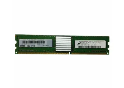 45D1187 - IBM 1GB DDR2-667MHz PC2-5300 ECC Registered CL5 240-Pin DIMM Single Rank Memory Module