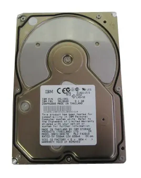 45G9465 - IBM 1.05GB 5400RPM SCSI 50-Pin 512KB Cache 3.5-inch Hard Drive