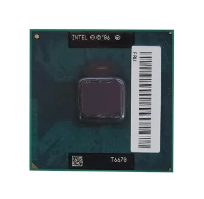 45GPV - Dell 2.20GHz 800MHz FSB 2MB L2 Cache Socket PGA478 Intel Core 2 Duo T6670 Dual Core Processor