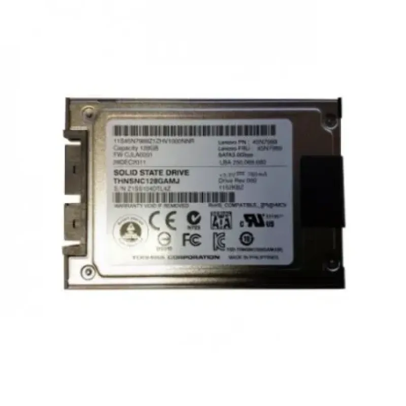 45N7988 - Lenovo 128GB Multi-Level Cell (MLC) SATA 3Gb/s 1.8-inch Solid State Drive