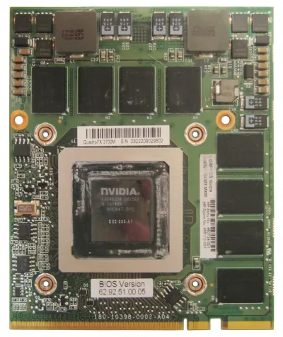 460734-001 - HP nVidia Quadro FX-3700M 1GB Mobile Video Graphics Card