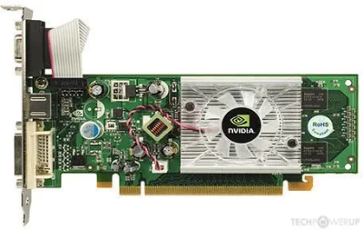 461450-001 - HP Nvidia GeForce 8400 GS 256MB DDR2 64-Bit PCI Express x16 Video Graphics Card