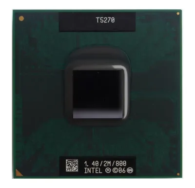 462345-001 - HP 1.40GHz 800MHz FSB 2MB L2 Cache Socket PGA478 Intel Core 2 Duo T5270 2-Core Processor