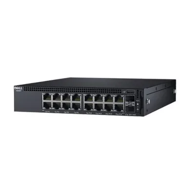 463-5909 - Dell PowerConnect X1018 16 x Ports 10/100/1000Base-T + 2 x Ports Gigabit SFP Rack-Mountable 1U Layer 2 Managed Gigabit Ethernet Network Switch