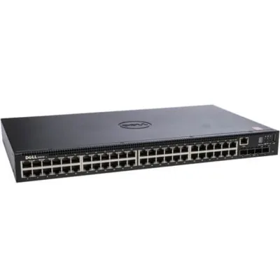 463-7710 - Dell EMC PowerSwitch N1548 48 x Ports 10/100/1000 Gigabit Ethernet + 4 x Ports 10GbE SFP+ Layer 3 Managed Ethernet Switch