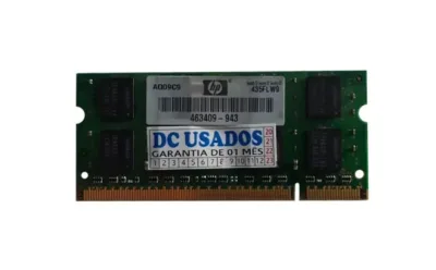 463409-943 - HP 2GB DDR2-800MHz PC2-6400 non-ECC Unbuffered CL6 200-Pin SoDimm 1.8V Memory Module
