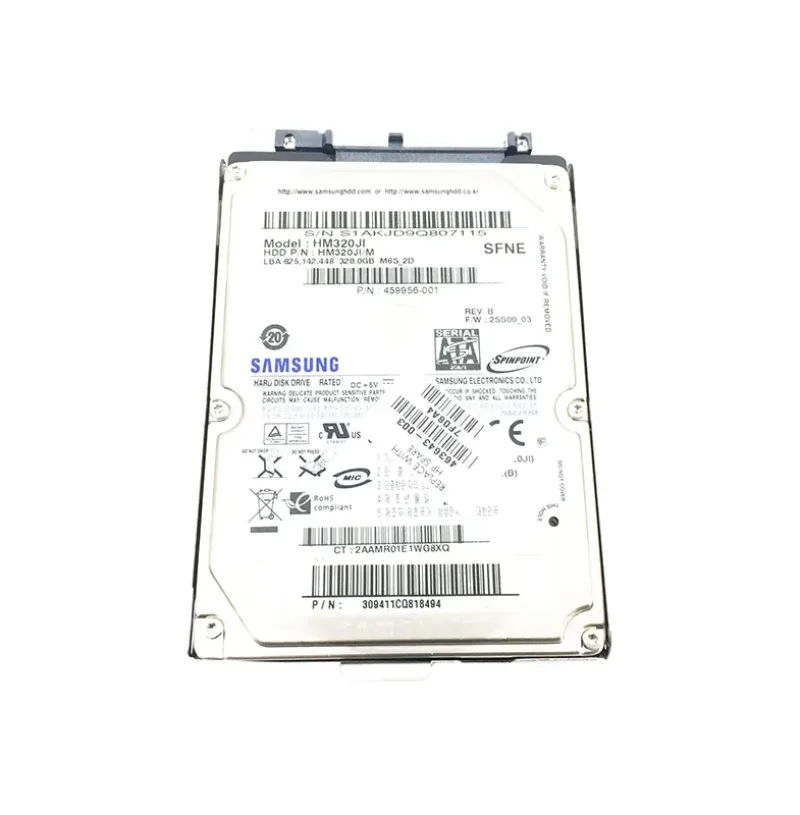 463643-003 - HP 320GB 5400RPM SATA 1.5Gb/s 2.5-inch Hard Drive