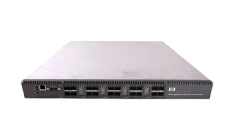 HP 465714-001 StorageWorks 8/20Q 16-Ports Fibre Channel 8GB Rackmountable Switch. In Stock