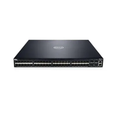 468-8875 - Dell PowerConnect N4064F 48 x Ports 10GBase-T SFP+ + 2 x Ports 40GBase-X QSFP+ Rack-Mountable 1U Stackable Layer 3 Managed Network Switch