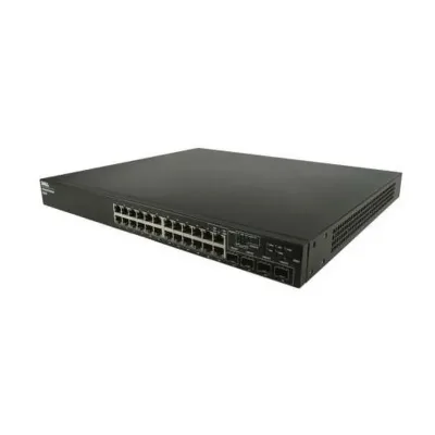 469-3416 - Dell PowerConnect 6224 24 x Ports 10/100/1000Base-T + 4 x Ports Shared SFP Layer 3 Managed Gigabit Ethernet Network Switch