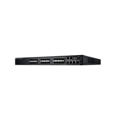 469-4254 - Dell PowerConnect 7024 24 x Ports 10GBase-T + 4 x Ports Combo SFP Rack-Mountable Layer 3 Managed 10 Gigabit Ethernet Network Switch