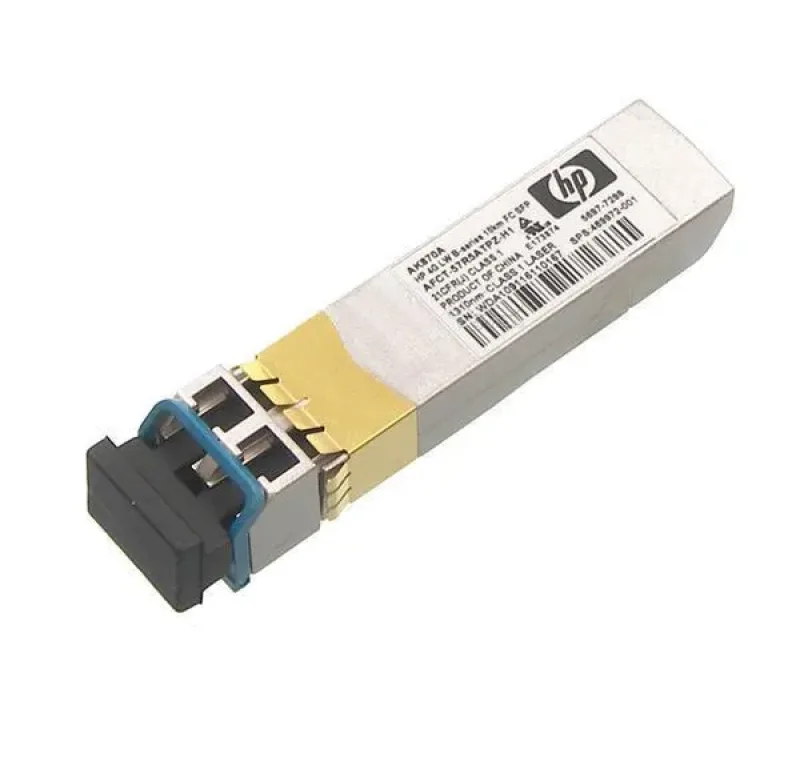 469972-001 - HP B-Series AK870A 4Gbps Single-mode Fiber Long Wave Fibre Channel 10km 1310nm Duplex LC Connector SFP Transceiver Module