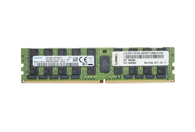 46W0843 - Lenovo 64GB DDR4-2400MHz PC4-19200 ECC Registered CL17 288-Pin Load Reduced DIMM 1.2V Quad Rank Memory Module