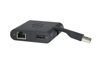 470-ABHH - Dell USB 3.0 to HDMI / VGA / Ethernet / USB 2.0 Adapter