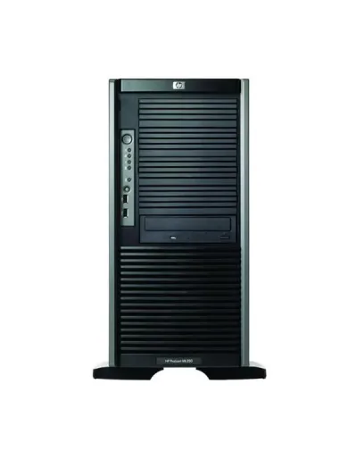 470064-871 - HP ProLiant ML350T05 Server 1 x Xeon 2.66GHz 2GB DDR2 SDRAM 2 x 146GB Serial Attached SCSI RAID Controller Windows Small Business Server 2003 R2 Standard Edition Tower