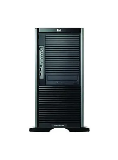 470065-053 - HP ProLiant ML350T05 Server 1 x Xeon 2.5GHz 4GB DDR2 SDRAM 2 x 250GB Serial Attached SCSI RAID Controller Windows Small Business Server 2008 Tower