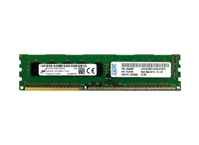 47J0180 - IBM 4GB DDR3-1600MHz PC3-12800 ECC Unbuffered CL11 240-Pin DIMM 1.5V Dual Rank Memory Module