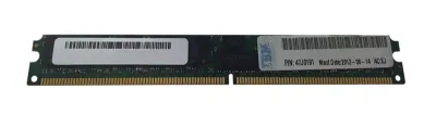 47J0191 - IBM 4GB DDR2-667MHz PC2-5300 ECC Registered CL5 240-Pin DIMM Very Low Profile (VLP) Dual Rank Memory Module