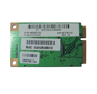 481378-002 - HP Mini PCI 802.11a/g/n Wireless LAN Network Adapter Card