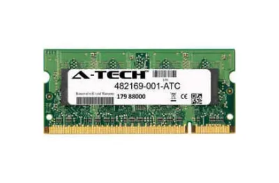 482169-001 - HP 2GB DDR2-800MHz PC2-6400 non-ECC Unbuffered CL6 200-Pin SoDimm 1.8V Memory Module