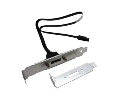 483944-001 - HP SATA to eSATA I/O Plate and Cable with Low-Profile Bracket