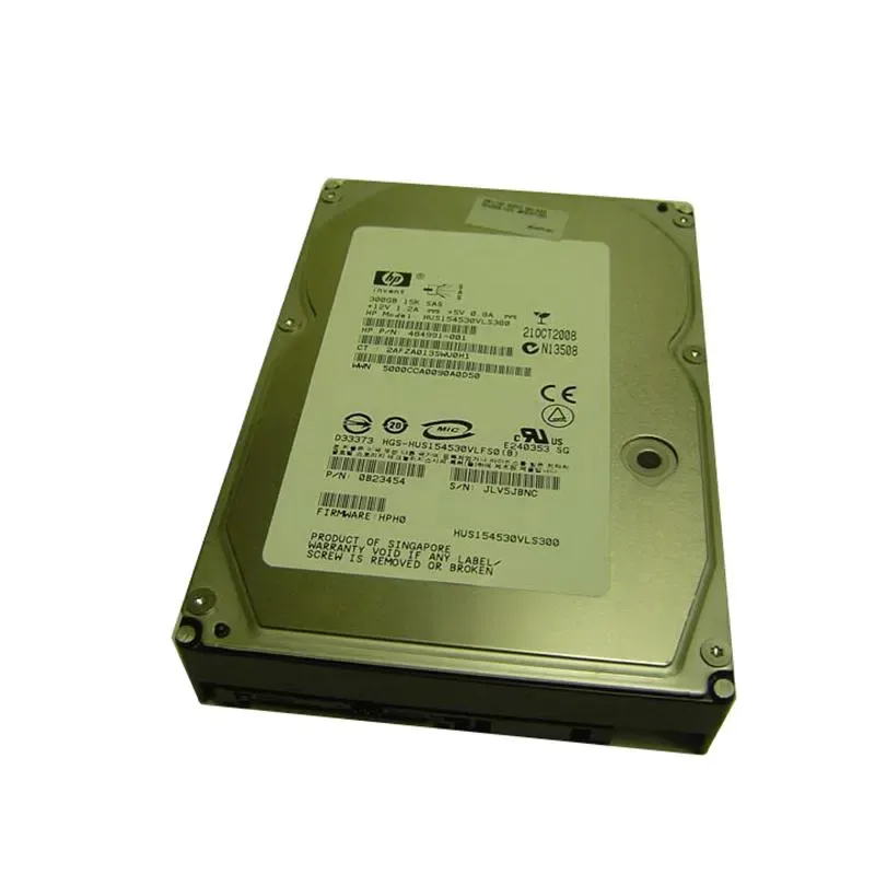 484991-001 - HP 300GB 15000RPM SAS 3Gb/s Hot Swapable 3.5-inch Hard Drive