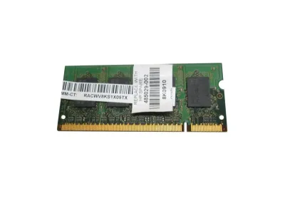 485029-002 - HP 1GB DDR2-667MHz PC2-5300 non-ECC Unbuffered CL5 200-Pin SoDimm 1.8V Memory Module