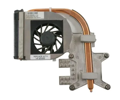 486636-001 - HP CPU Fan/Heatsink Assembly for Presario CQ50 / CQ60 / G50 / G60 / G70 Laptop PC