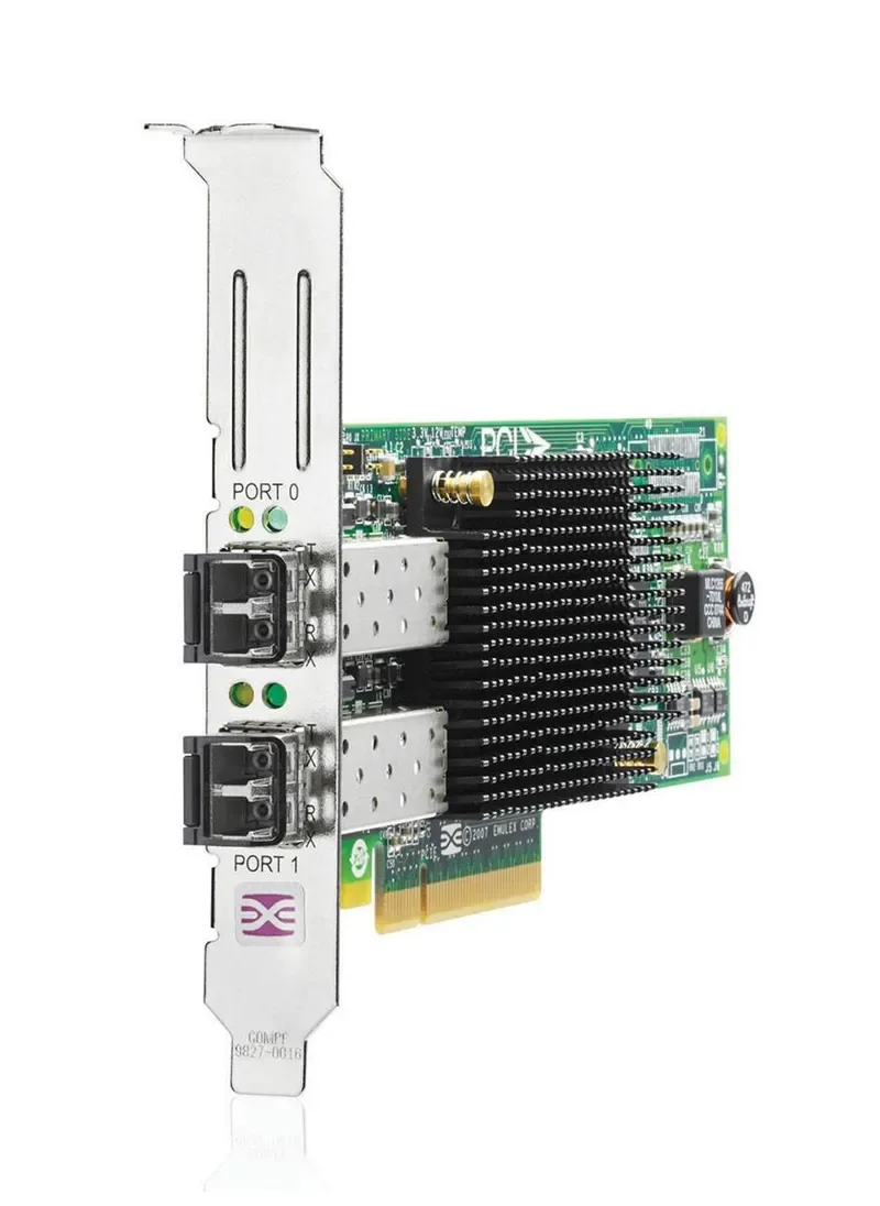489193-001 - HP StorageWorks 82E Dual-Port Fibre Channel 8Gb/s Short Wave PCI-Express Host Bus Adapter