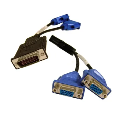 48P7586 - IBM DVI-LFH-M 60Pin to 2xVGA-F Cable