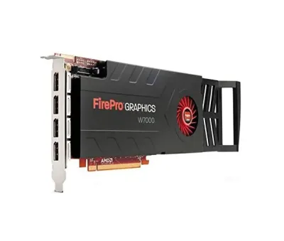 490-BBIV - Dell AMD FirePro W7000 4GB GDDR5 256-Bit PCI Express 3.0 x16 Video Graphics Card