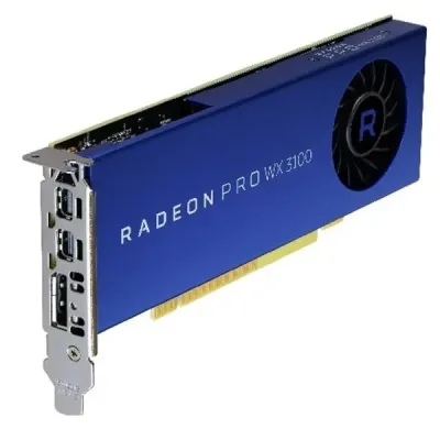 490-BDZW - Dell AMD Radeon Pro WX 3100 4GB 2x Mini DisplayPort Full Height Video Graphic Card