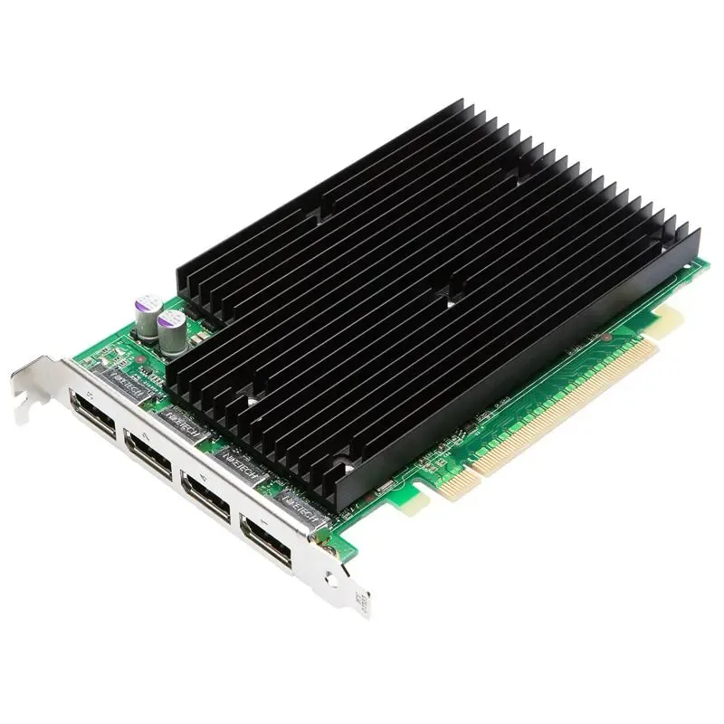 490565-002 - HP nVidia Quadro NVS 450 512MB PCIe Quad DP Display Port Graphic Adapter