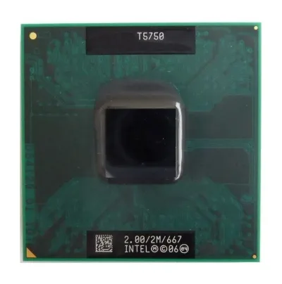 491189-001 - HP 2.00GHz 667MHz FSB 2MB L2 Cache Socket PGA478 Intel Core 2 Duo T5750 2-Core Processor